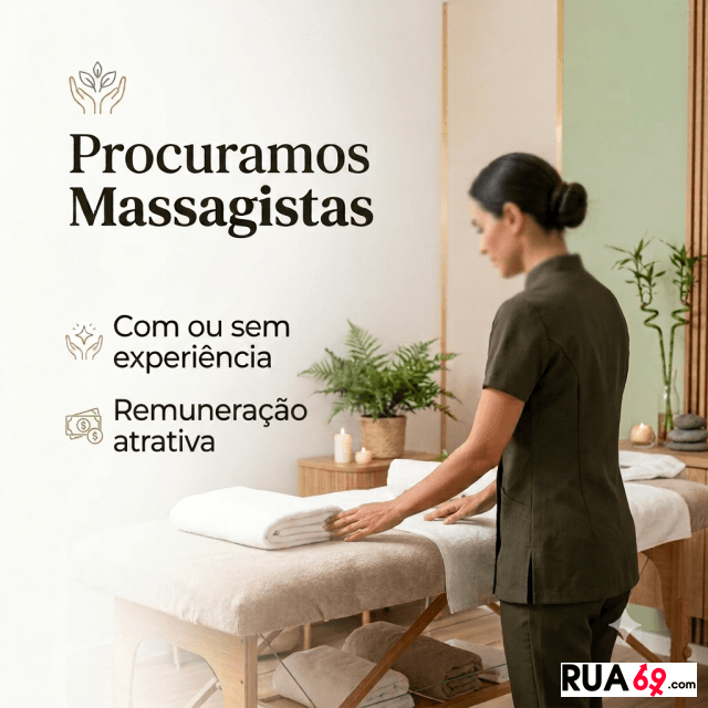 Recrutamos Massagistas para massagens sensuais e e... 640