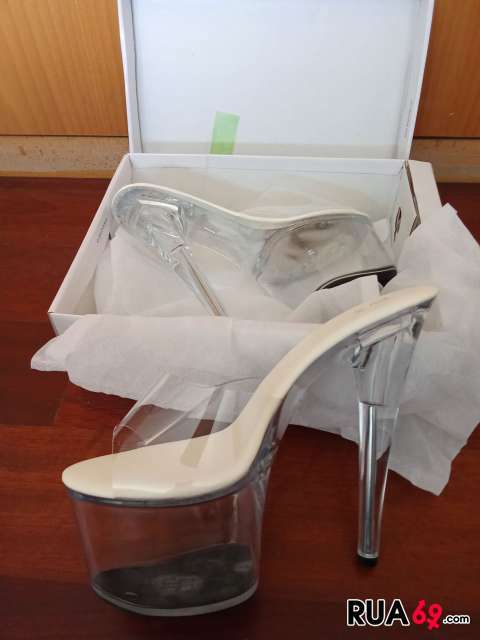 Sandálias  Stripper 17 cm tamanho 39,5 480