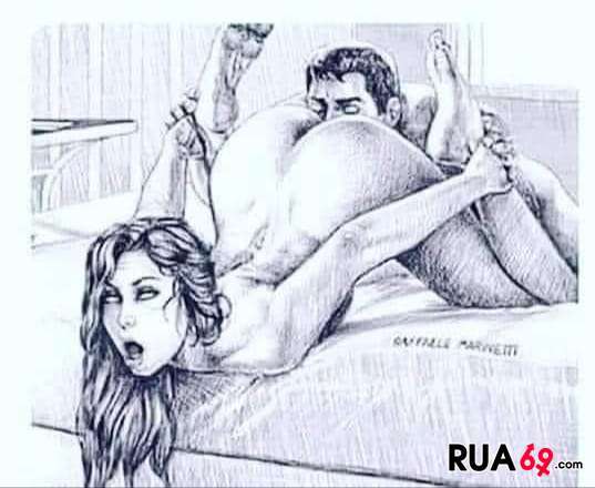 ADORO LAMBER UMA MULHER  537