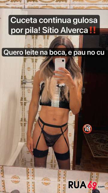 Trans quer sentar e mamar! Alverca Lisboa  360