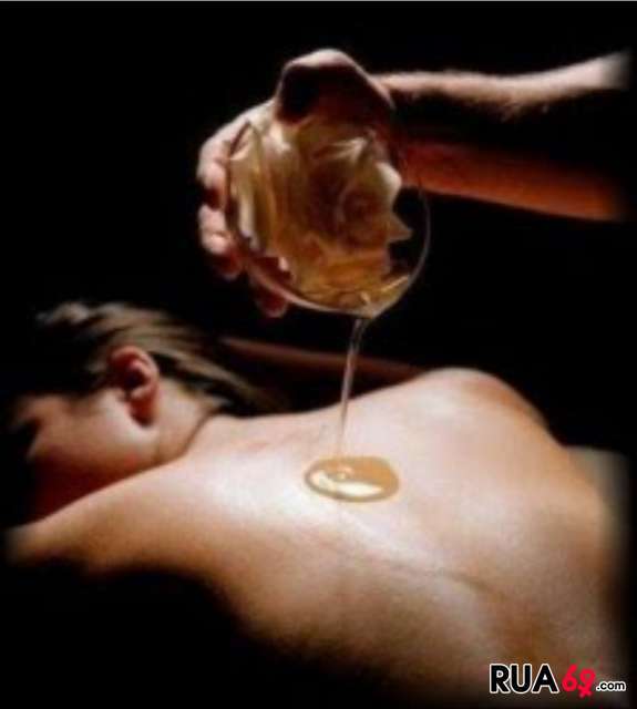 Os benefícios da massagem. 