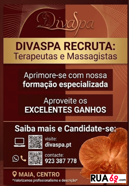 Recrutamento Massagista